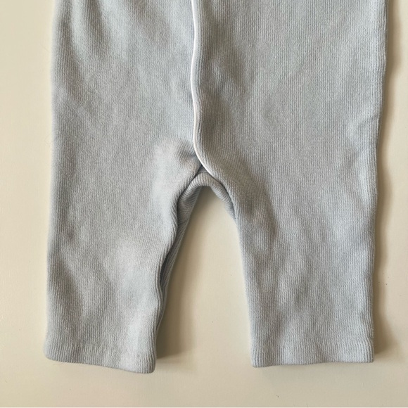 Ralph Lauren Childrenswear Unisex French Rib Shawl Light Blue Coverall - 6M - Picture 4 of 11